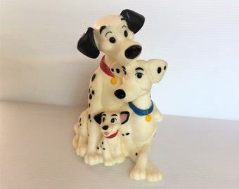Vintage Disney 101 Dalmatians Rubber Bank with Stopper