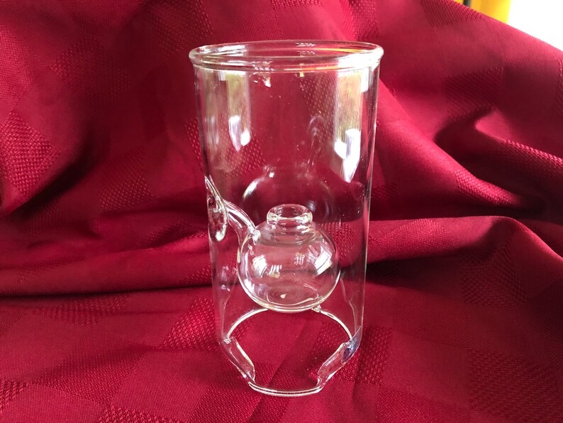 Wolfard Classic Hand Blown Glass Candle Oil Lamp 6 Tall No Wick Base - Wolfard Oil Lamp Bases Wolfard Classic Hand Blown Glass Candle Oil Lamp 6 Tall No Wick Base - Wolfard Oil Lamp Bases