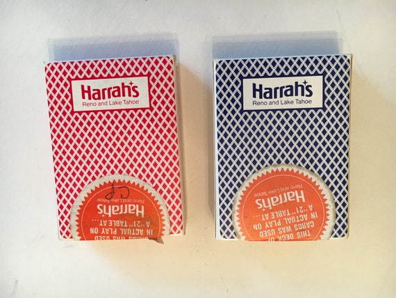 Vintage Bee Club Special Harrahs Casino Playing Cards No 92 Etsy
