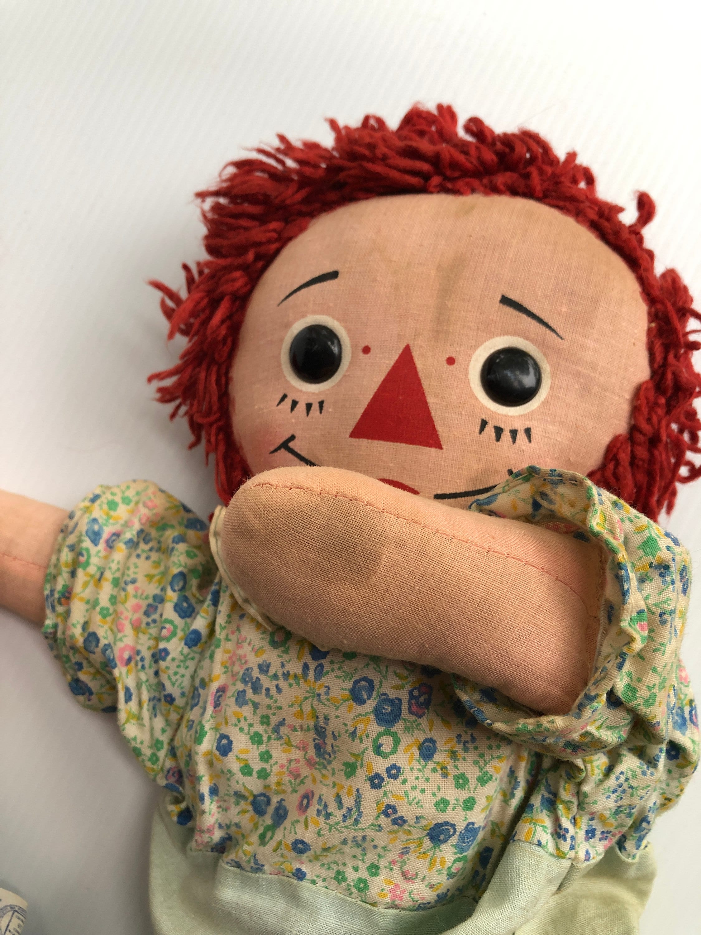 Vintage 1970's Raggedy Ann and Andy Dolls by Knickerbocker Vintage 1970's Raggedy Ann and Andy Dolls by Knickerbocker