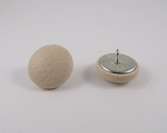 leatherette mastik 20mm-6 covered buttons