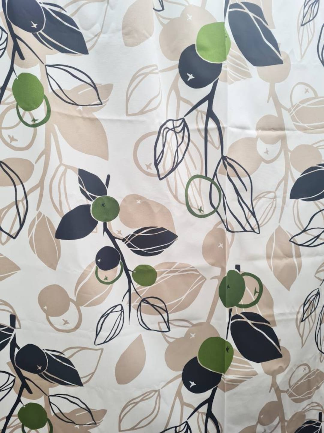 Vintage IKEA Cotton Fabric: Ann-cathrine Sigrid Ståhlberg Design