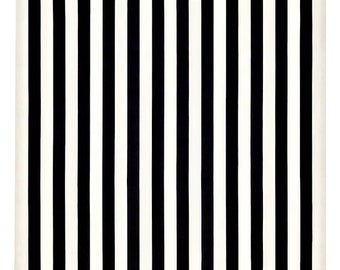 Tela de rayas de Ikea, tela blanca y negra de Ikea, tela Sofia de Ikea
