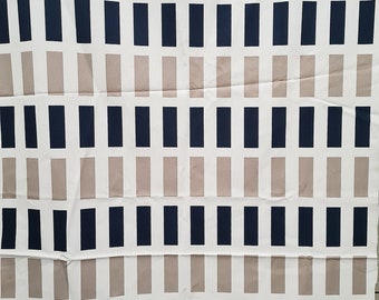 Vintage Kazuyo Nomura IKEA Fabric, Geometric Print Cotton