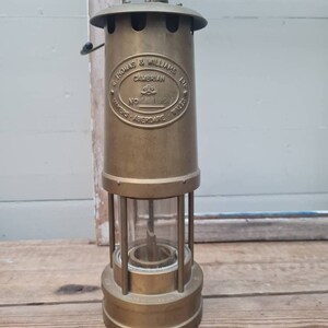 E.THOMAS&WILLIAMS プアンティーク E. Thomas & Williams Lantern, Vintage Lantern, Brass Cambrian Lamp