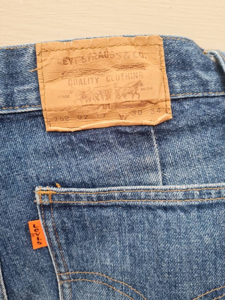 Ynkelig diskriminerende Erasure Levis 752 30/34 Vintage Levis Jeans - Etsy