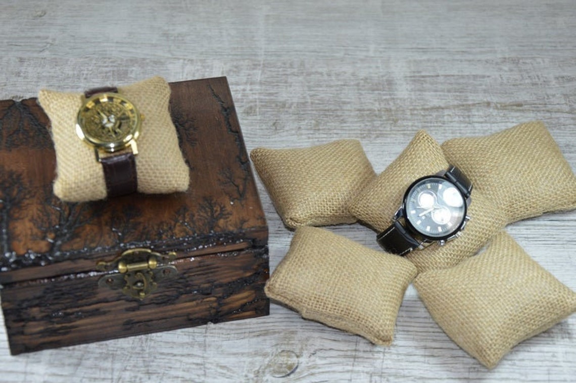 Watch box pillows watchbox pillows Watch pillows Etsy