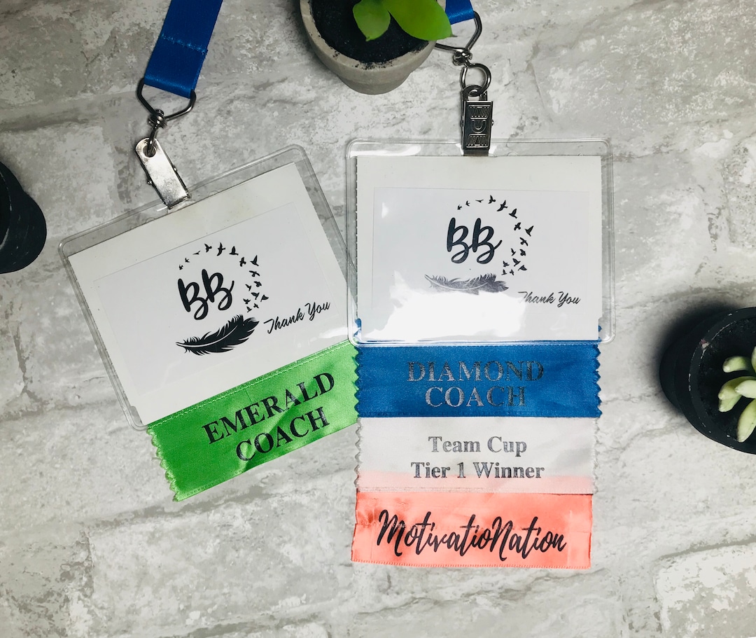 Team Ribbons Event Ribbons Custom Convention Lanyard Ribbons