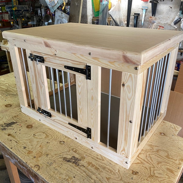indoor dog kennel wooden dog crate delivery included