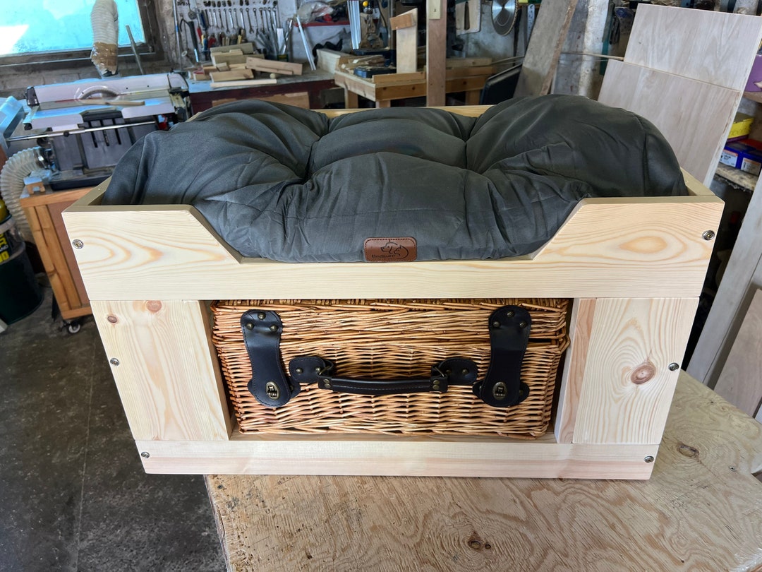 Dog Bed With Storage Underneath. Do Not Purchase Till You Have Let Me