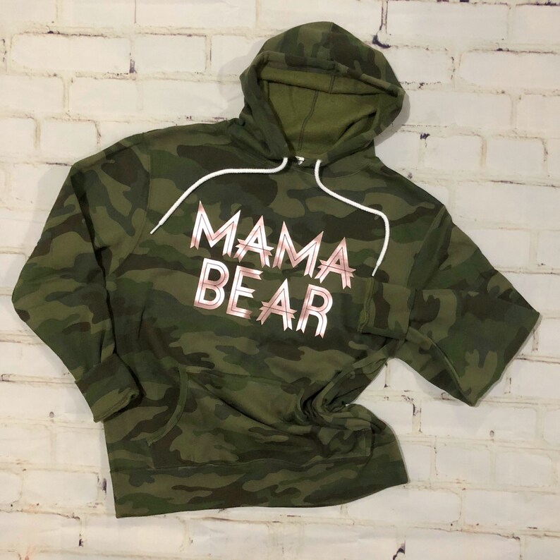 Mama bear sweatshirt camo Clearance