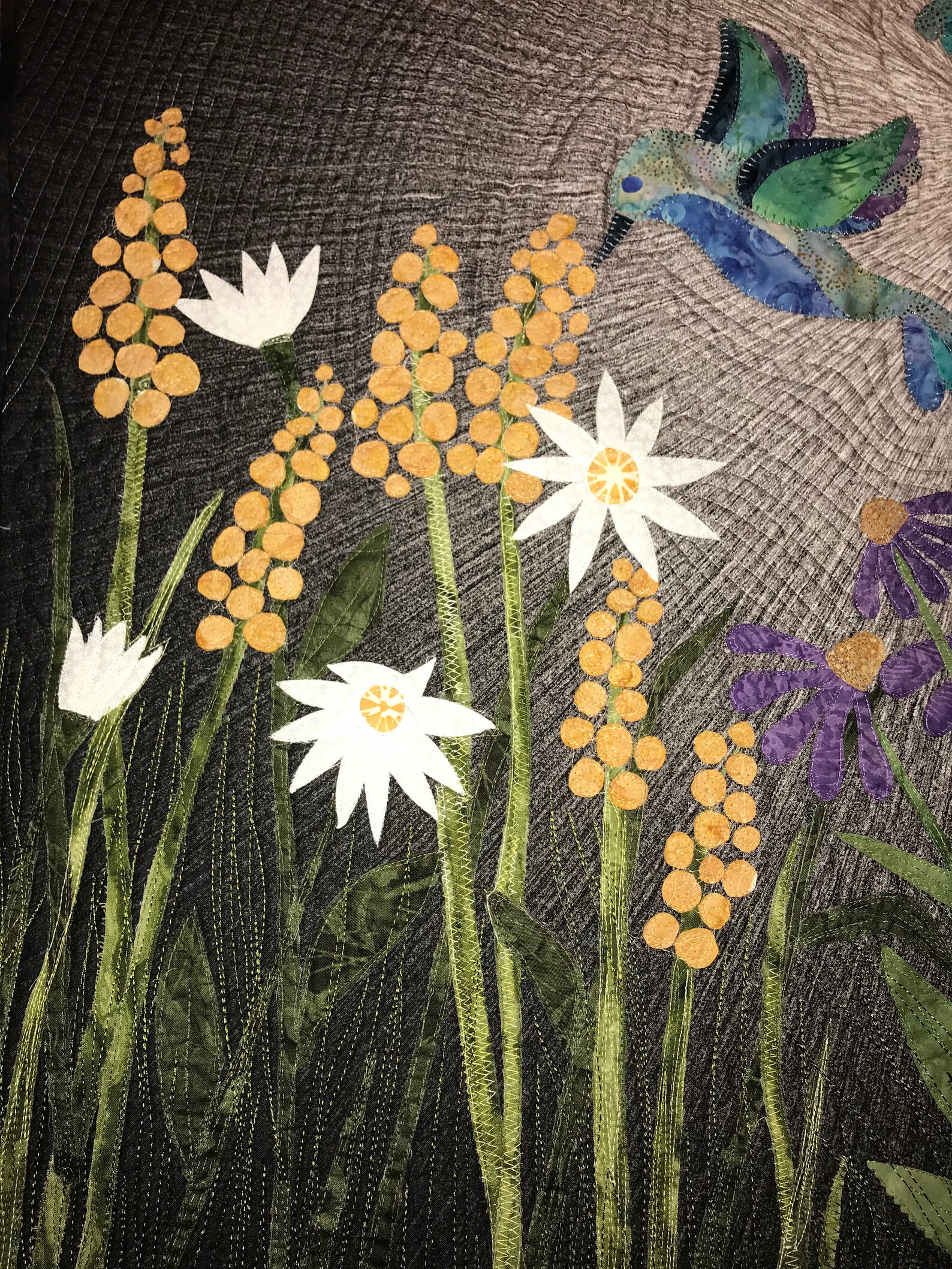 Hummingbird Garden Wall Quilt Pattern Etsy