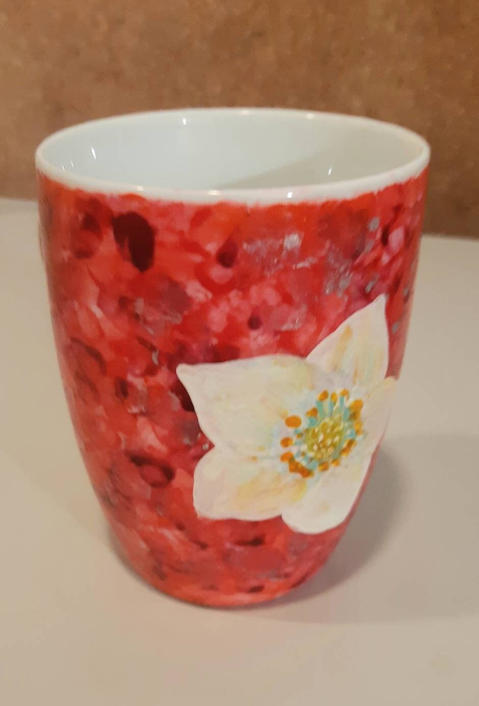 Mug et Sa Fleur de Noël