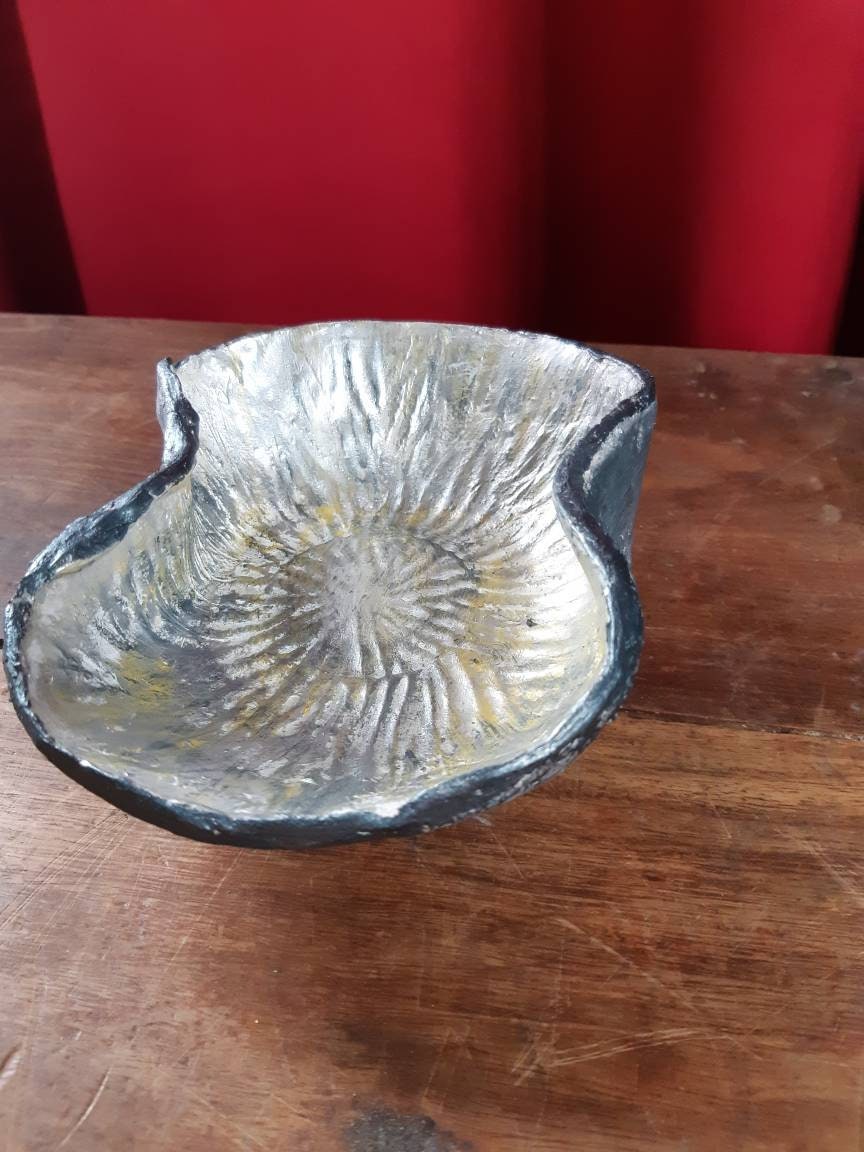 Vide Poche Coupelle Reflet Doré