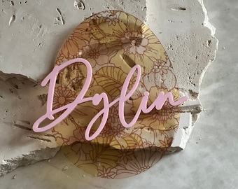 Easter Tag | Retro easter egg tag | basket tag | personalized bag tag
