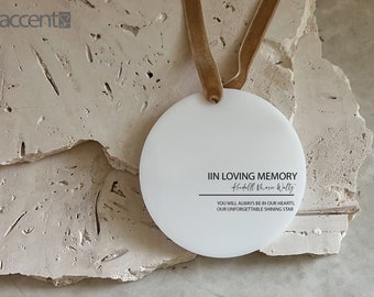 Memoriam Ornament | Infant Loss Gift | Stillbirth Gift| Pregnancy Loss Gift | Miscarriage ornament | baby loss | angel wings | memory gift