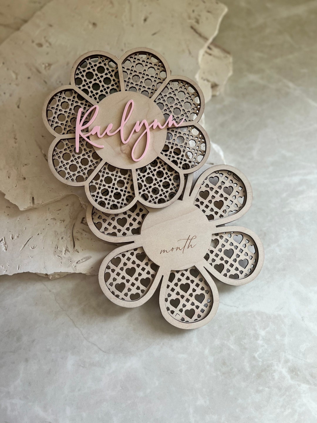 Custom Name Signs | 3D Rounds | Nursery | Birthday - Etsy