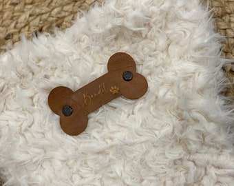 Personalized Stocking Tags Leather | Cork | Pet | Dog