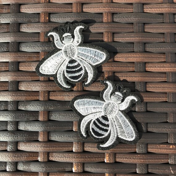 Aufn/äher B/ügelbild Applikation Iron on Patches Biene Hummel Baby