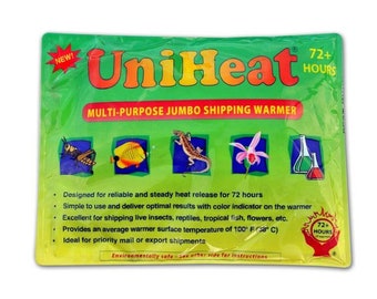 72Hour Heat Pack. For Winter Shipping of Plants.