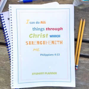 Homeschool Young Student Planner 2018-2019