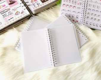 Reusable Sticker Book | 5x7 | Sticker Organisation | Planner Stickers | Silicone Release Paper | Sticker Album