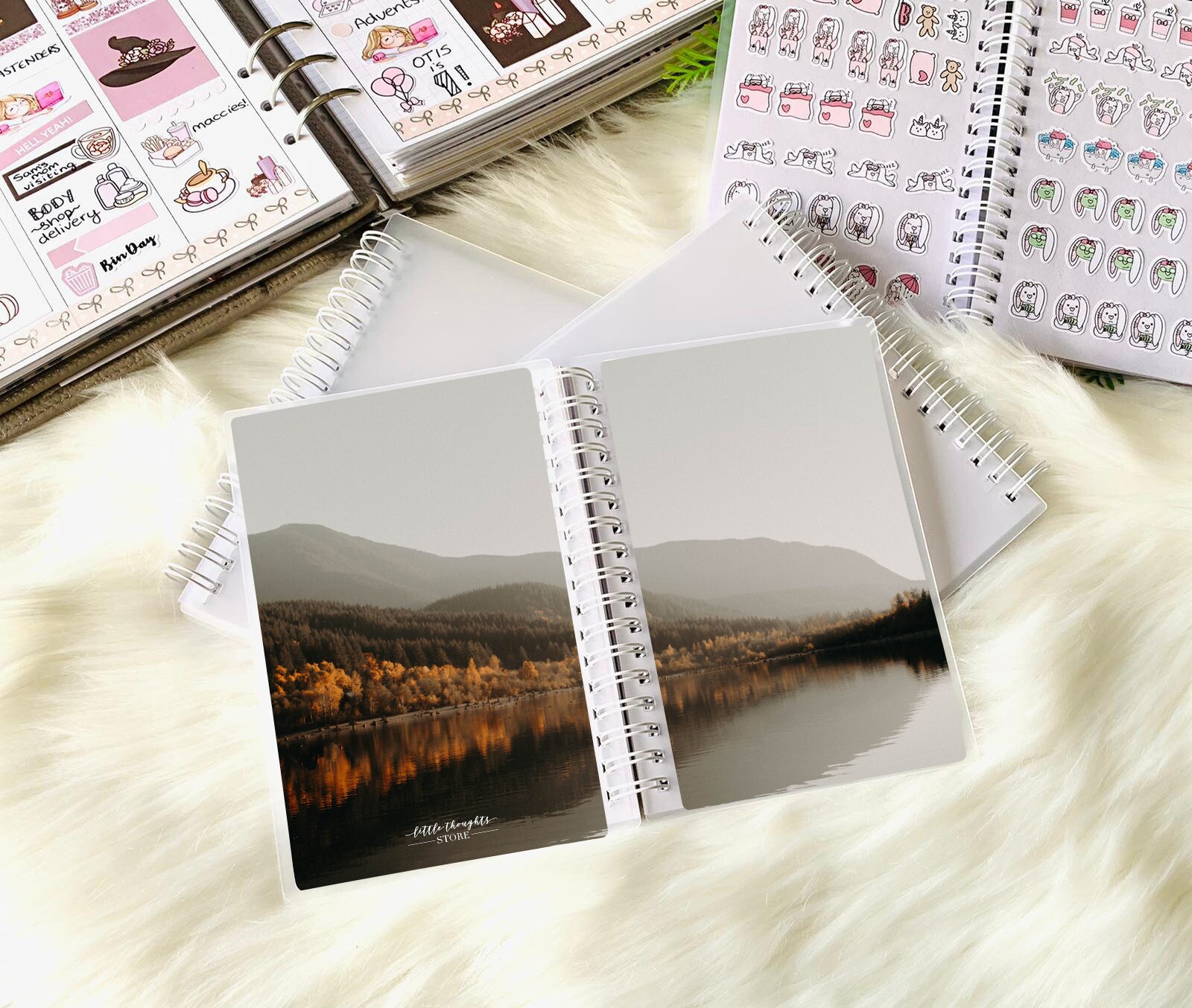 Reusable Sticker Book, Reusable Sticker Album, 5 X 7 Sticker, Silicone  Release Paper, Summer, Floral, Sticker Storage Book // Pink Hearts 