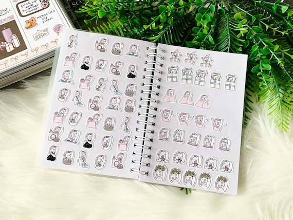 Plain Reusable Sticker Book 5x7 Sticker Organisation Planner Stickers  Silicone Release Paper Sticker Album 