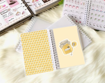 Reusable Sticker Book | 5x7 | Sticker Organisation | Planner Stickers | Silicone Release Paper | Sticker Album