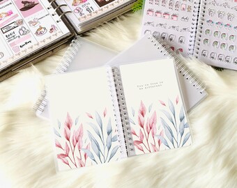Reusable Sticker Book | 5x7 | Sticker Organisation | Planner Stickers | Silicone Release Paper | Sticker Album