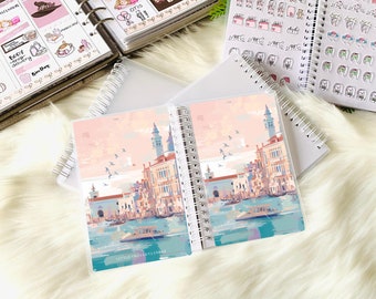 Reusable Sticker Book | 5x7 | Sticker Organisation | Planner Stickers | Silicone Release Paper | Sticker Album