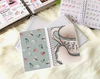 Reusable Sticker Book | 5x7 | Sticker Organisation | Planner Stickers | Silicone Release Paper | Sticker Album