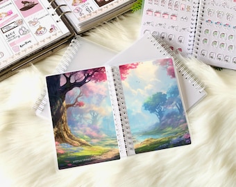 Reusable Sticker Book | 5x7 | Sticker Organisation | Planner Stickers | Silicone Release Paper | Sticker Album