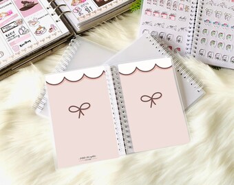 Reusable Sticker Book | 5x7 | Sticker Organisation | Planner Stickers | Silicone Release Paper | Sticker Album