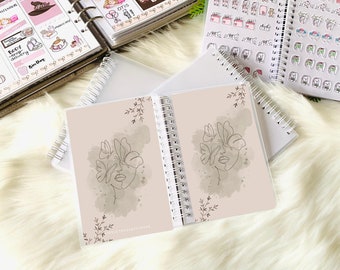 Reusable Sticker Book | 5x7 | Sticker Organisation | Planner Stickers | Silicone Release Paper | Sticker Album