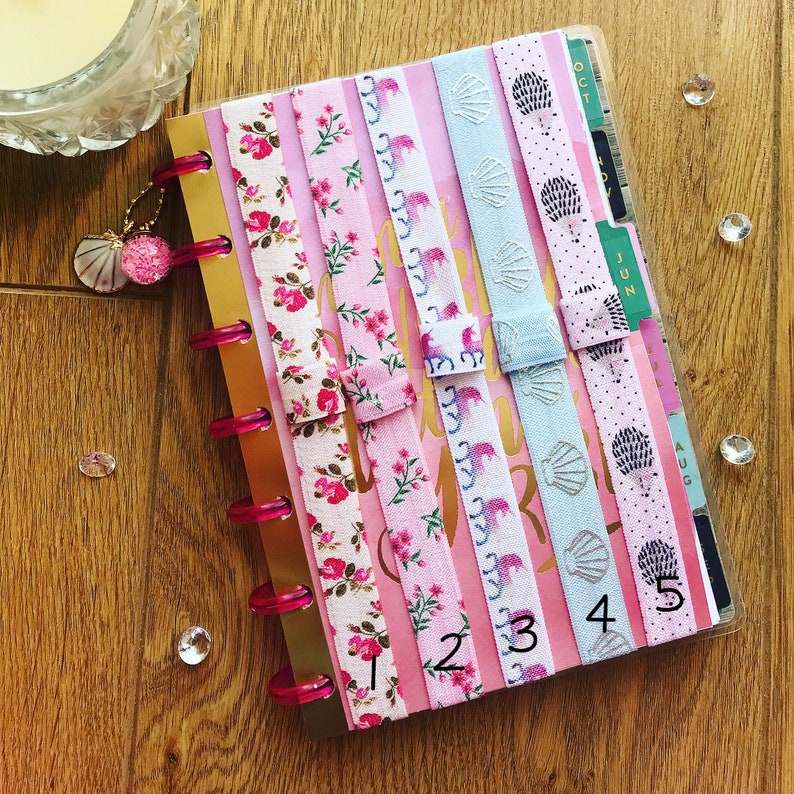 Planner Bands // Pen Holder // Happy Planner // Erin Condren// Etsy