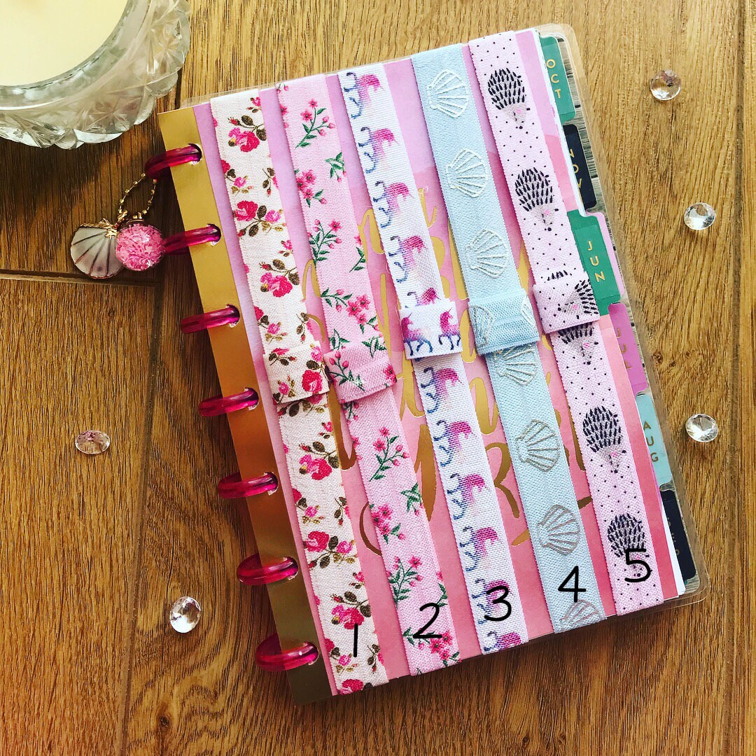 Planner Bands // Pen Holder // Happy Planner // Erin Condren// Etsy