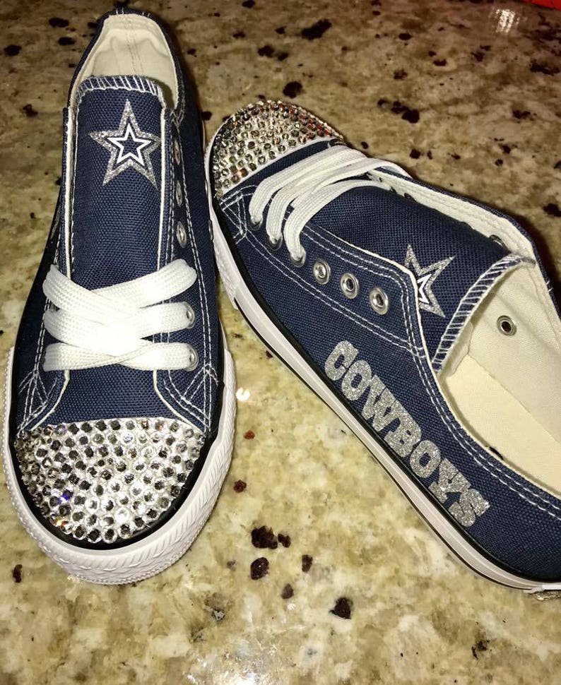 Dallas Cowboys Shoes Etsy Dallas Cowboys Shoes Etsy