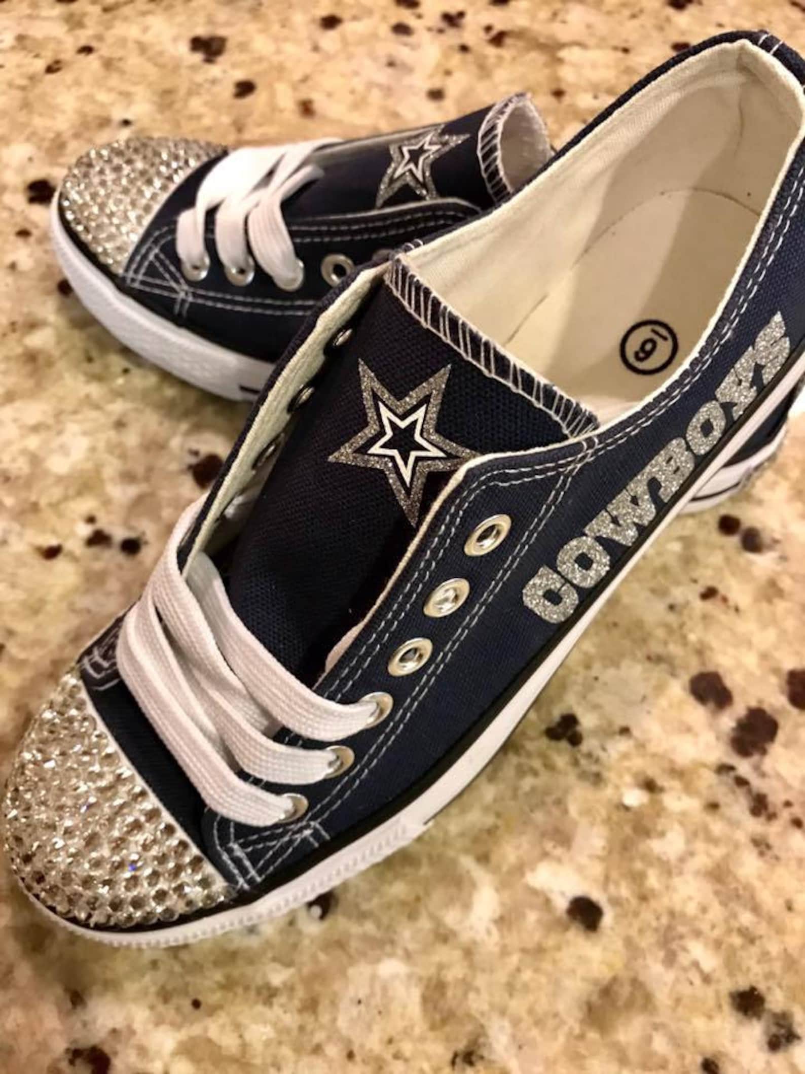 Dallas Cowboys Shoes Etsy