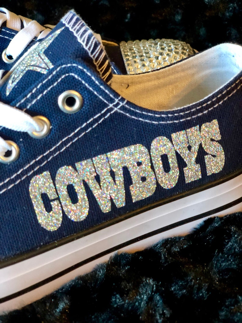 Dallas Cowboys Shoes Etsy Dallas Cowboys Shoes Etsy