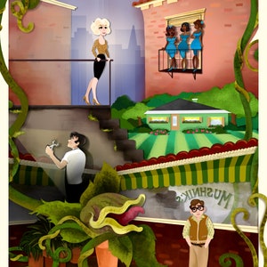 Little Shop of Horrors Print