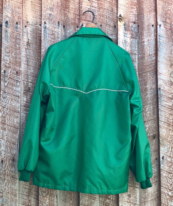 Mens Green Farmer Work Jacket Workwear Chore Wind… - image 8