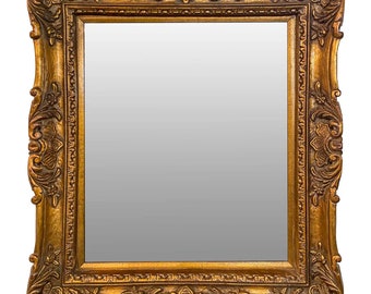 French Baroque Style Giltwood Wall Mirror