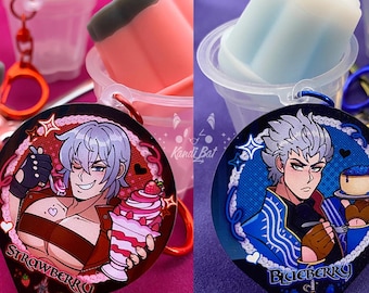 DMC Dante and Vergil Pudding Keychains