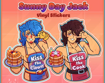 SDJ Breakfast Pancakes Stickers