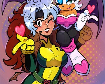 Rogue and Rouge 8x10 Print
