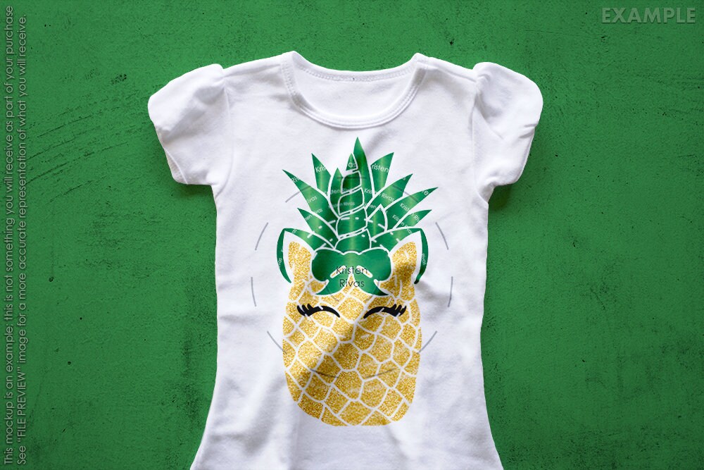 Pineapple Unicorn SVG Summer unicorn Pineapple svg Etsy