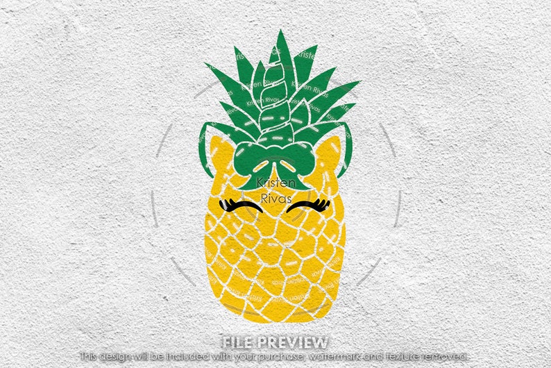 Pineapple Unicorn SVG Summer Unicorn Pineapple Svg Etsy
