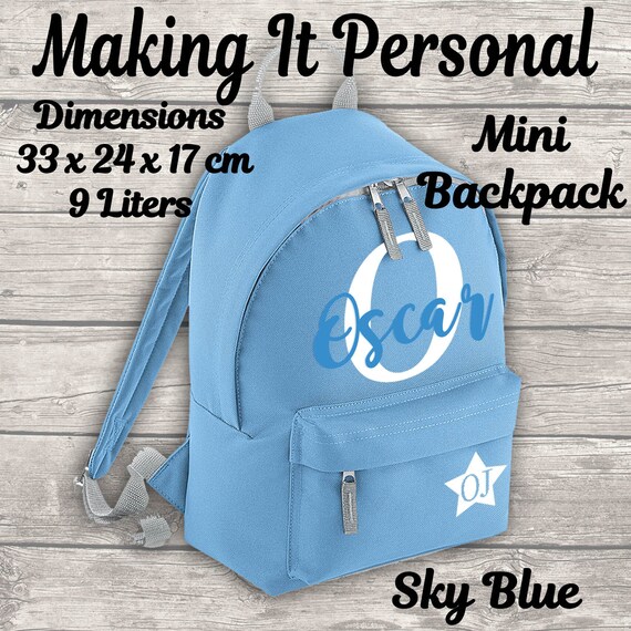 Mini backpack top lunch bag