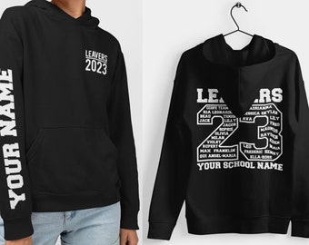 Leavers Hoodie Schools, Colleges & Universities Clubs Matching Hoodies Class Of 2023